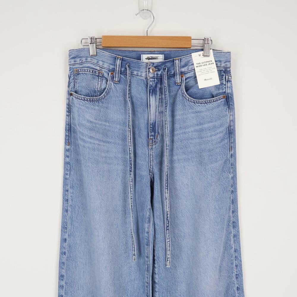 Madewell The Ultimate Wide Leg Jean Airy Denim Raebrook Wash Size 29 NWT - Picture 3 of 8